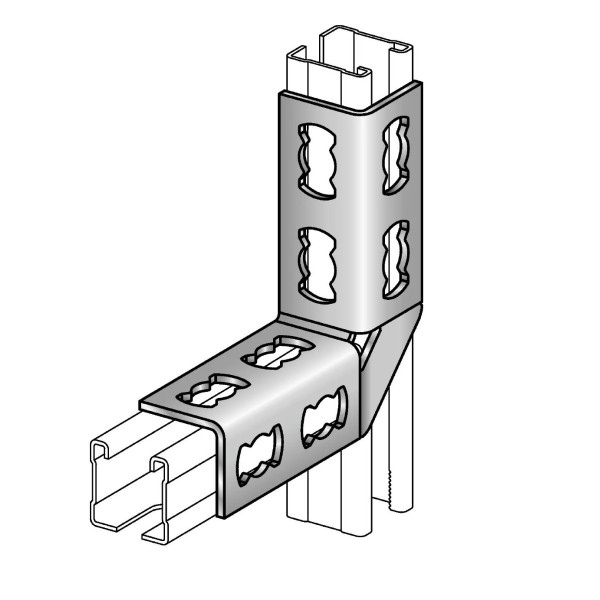 Esquina de 8 agujeros mqw-8/90